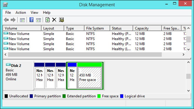 MBR Disk Management